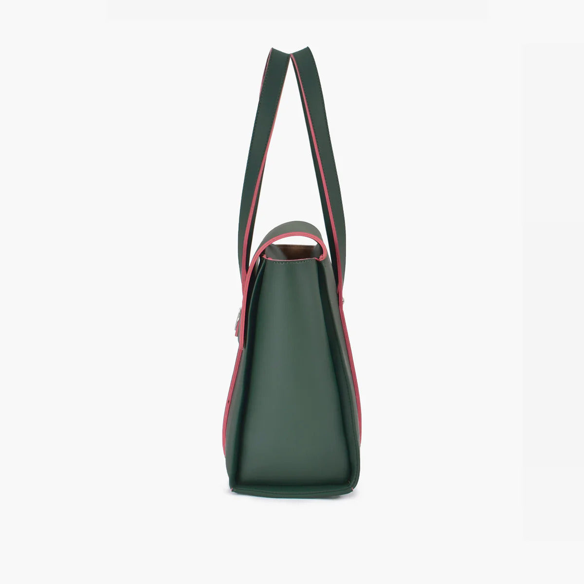 Verdant Heritage Leather Tote Bag