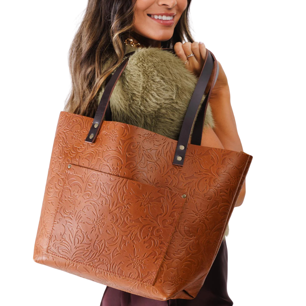 The Siena Leather Tote
