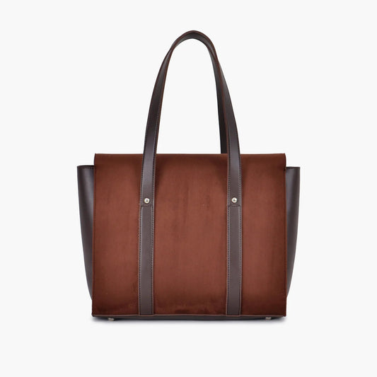 Heritage Chestnut Leather Tote Bag